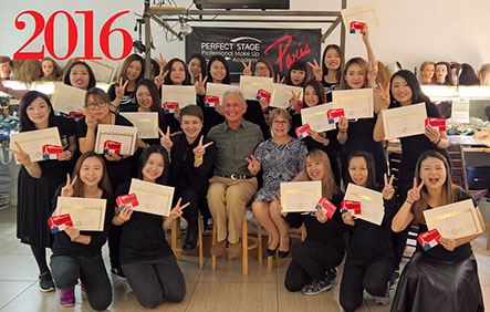 PERFECT STAGE , PERFECT STAGE MAKEUP, PERFECT STAGE 化妝, 2015 法國巴黎 PSFP 世界認證化妝師課程